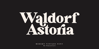 Waldorf Astoria Fuente Póster 1