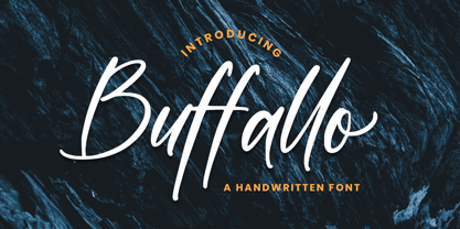 Buffallo Font Poster 1