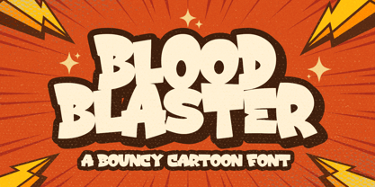 Blood Blaster Font Poster 1