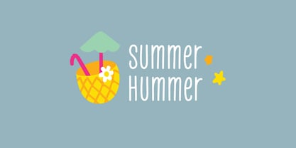 Pana Summer Font Poster 3