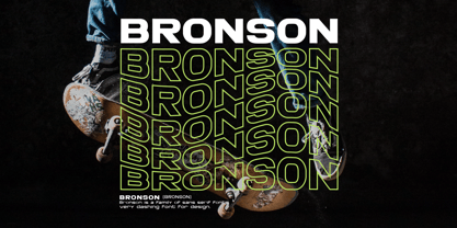 Bronson Font Poster 3