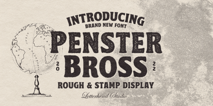 Penster Bross Font Poster 1