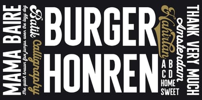 Burger Honren Police Affiche 1