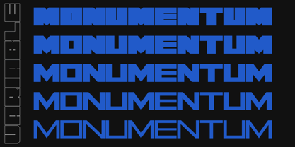 Monumentum Font Poster 8