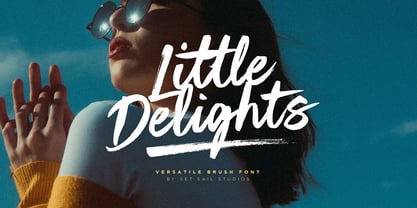 Little Delights Font Poster 1
