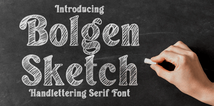 Bolgen Font Poster 1