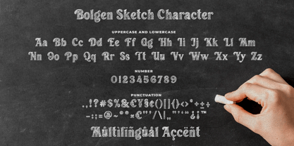 Bolgen Font Poster 9