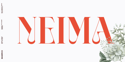 Neima Font Poster 1