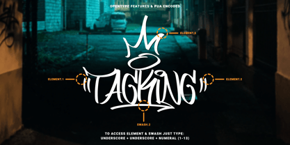 Tratags Font Poster 4