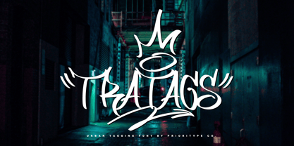 Tratags Font Poster 1