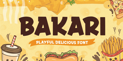 Bakari Font Poster 1