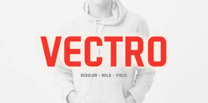 Vectro Font Poster 1