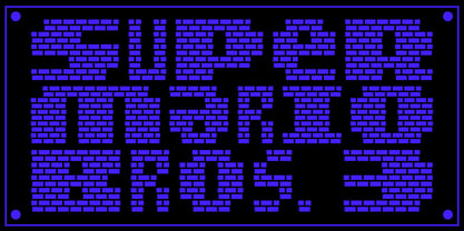 MultiType Brick Font Poster 8