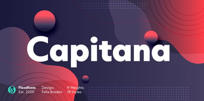 Capitana Font Poster 1