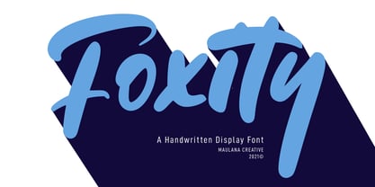 Foxity Fuente Póster 1