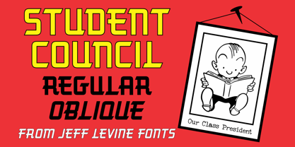 Student Council JNL Font Poster 1