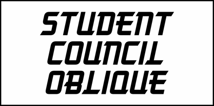 Student Council JNL Font Poster 4