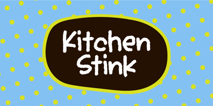 Kitchen Stink Fuente Póster 1