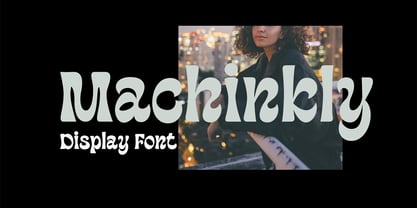 Machinkly Font Poster 1