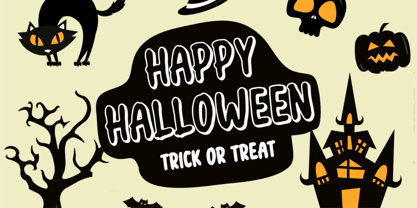 Halloween Font Poster 5