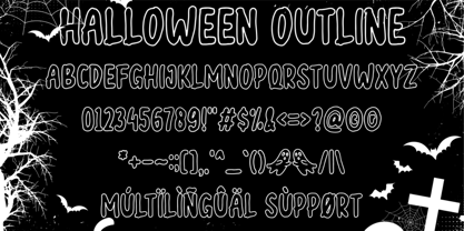 Halloween Font Poster 13