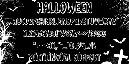 Halloween Font Poster 10