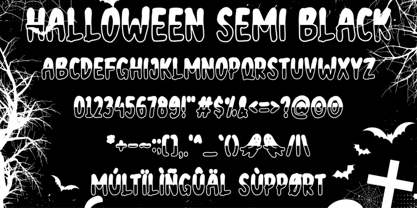 Halloween Font Poster 12