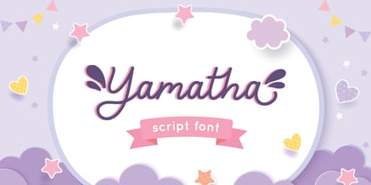 Yamatha Font Poster 1