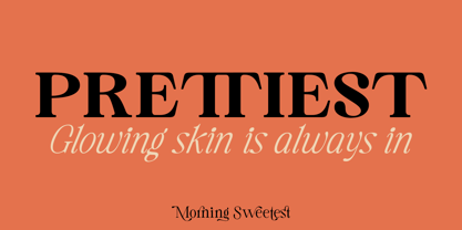 Morning Sweetest Font Poster 12