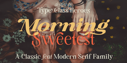 Morning Sweetest Font Poster 1