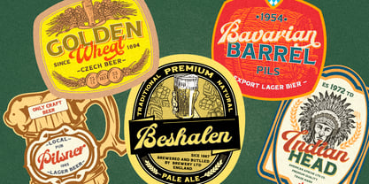 Brewery Factory Font Poster 2