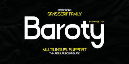 Baroty Font Poster 1