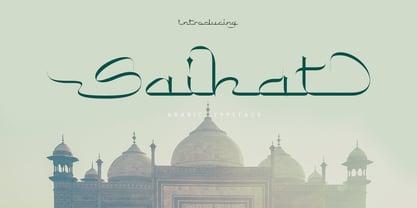 Saihat Font Poster 1