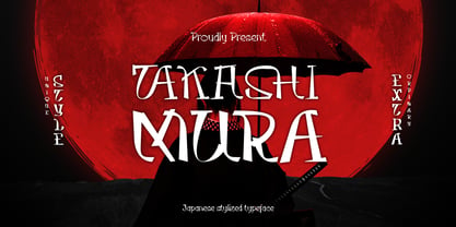 Takashimura Font Poster 1
