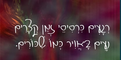 Avshalom MF Font Poster 8