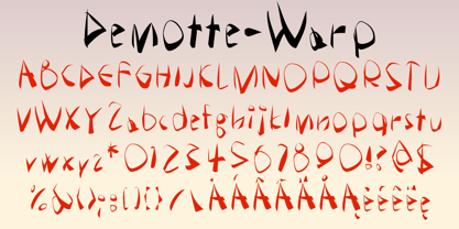 Demotte Font Poster 6