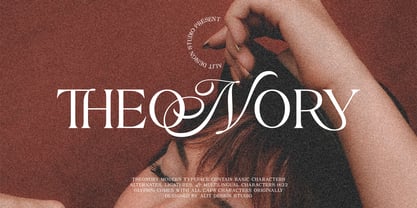 Theonory Font Poster 1