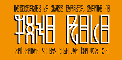 Azarosa Font Poster 3