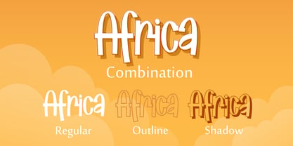 African Paradise Font Poster 7