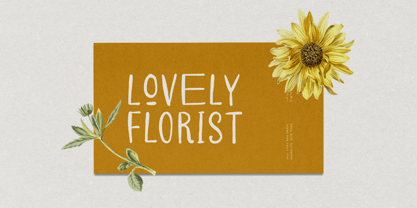 Daisy Lovers Font Poster 2