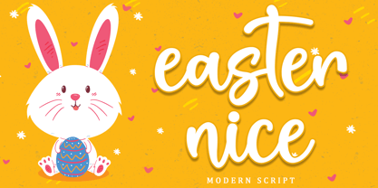 Easter Nice Font Poster 1