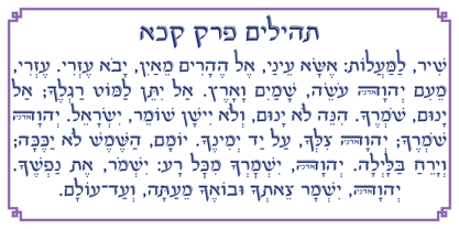 Hebrew Sara Font Poster 5
