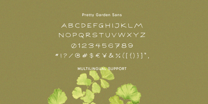 Pretty Garden Font Poster 10