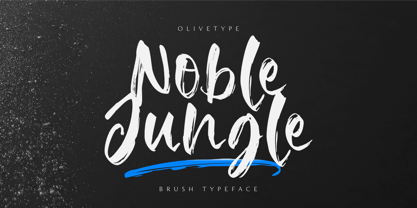 Noble Jungle Font Poster 1