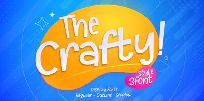 The Crafty Font Poster 1