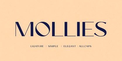 Mollies Font Poster 2