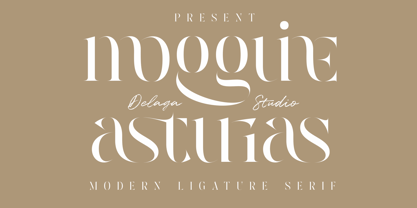 Mogguine Asturias Font Poster 1
