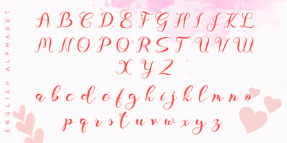 Love Baby Font Poster 6