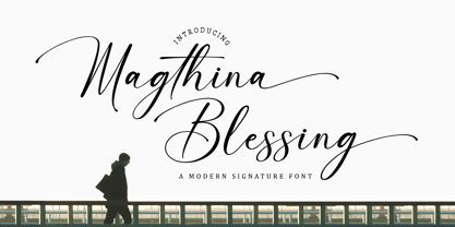 Magthina Blessing Fuente Póster 1
