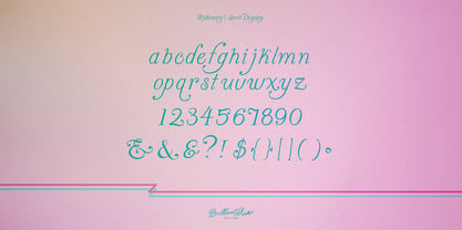 Rollaway Font Poster 5